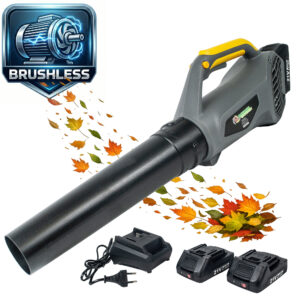DMUCHAWA AKUMULATOROWA DO LIŚCI 21V BRUSHLESS 2x2Ah