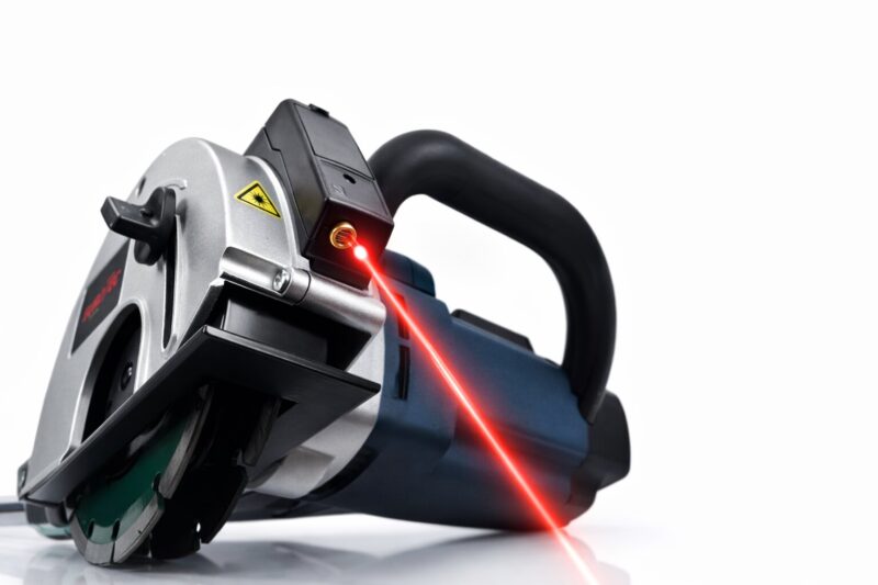 BRUZDOWNICA 150MM DO BETONU +TARCZE +LASER +WALIZKA EUROTEC 10-40mm 3100W – zdjęcie 11