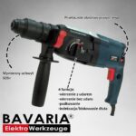 Młotowiertarka Udarowa Wiertarka Pneumatyczna BAVARIA SDS PLUS – miniatura 8