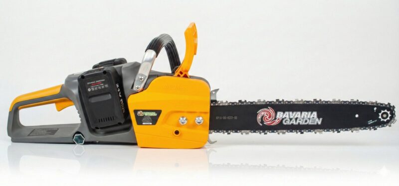 PIŁA PILARKA ŁAŃCUCHOWA AKUMULATOROWA 16" 2×AKU 4Ah BRUSHLESS 1200W – zdjęcie 13