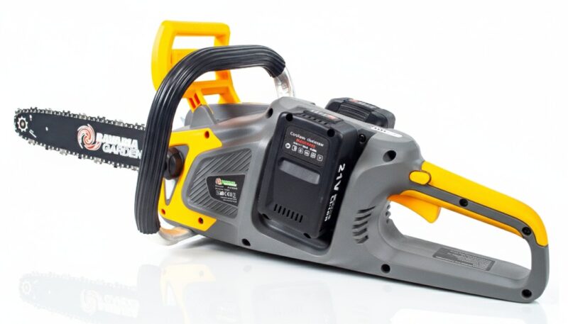 PIŁA PILARKA ŁAŃCUCHOWA AKUMULATOROWA 16" 2×AKU 4Ah BRUSHLESS 1200W – zdjęcie 15