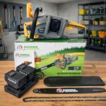 PIŁA PILARKA ŁAŃCUCHOWA AKUMULATOROWA 16" 2×AKU 4Ah BRUSHLESS 1200W – miniatura 2