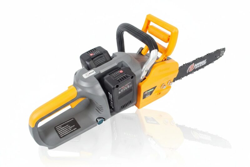PIŁA PILARKA ŁAŃCUCHOWA AKUMULATOROWA 16" 4×AKU 4Ah BRUSHLESS 1200W – zdjęcie 15