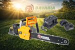 PIŁA PILARKA ŁAŃCUCHOWA AKUMULATOROWA 16" 4×AKU 4Ah BRUSHLESS 1200W – miniatura 3