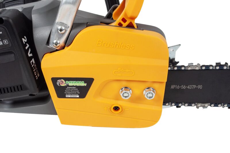 PIŁA PILARKA ŁAŃCUCHOWA AKUMULATOROWA 16" 4×AKU 4Ah BRUSHLESS 1200W – zdjęcie 8