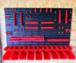 TABLICA WARSZTATOWA NARZĘDZIOWA ŚCIANKA 1152x780mm +23 KUWETY – miniatura 3
