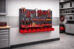 TABLICA WARSZTATOWA NARZĘDZIOWA ŚCIANKA 1152x780mm +23 KUWETY – miniatura 4