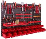 TABLICA WARSZTATOWA NARZĘDZIOWA ŚCIANKA 1152x780mm +23 KUWETY – miniatura 5